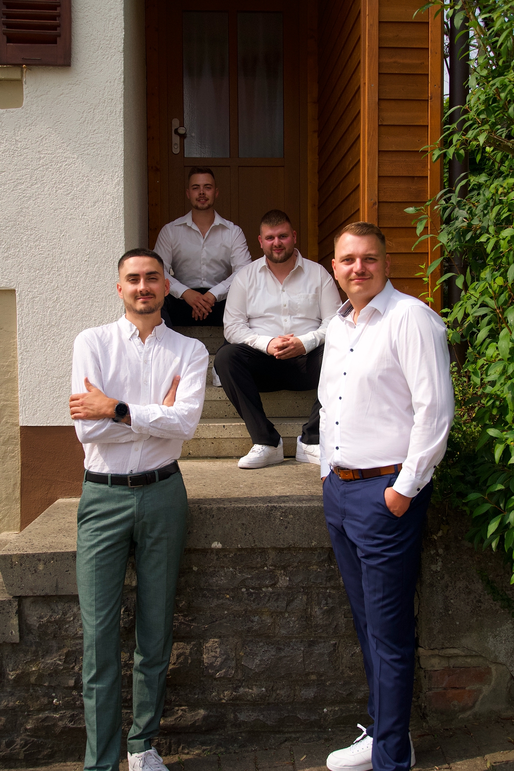 Team member in collaborative environment